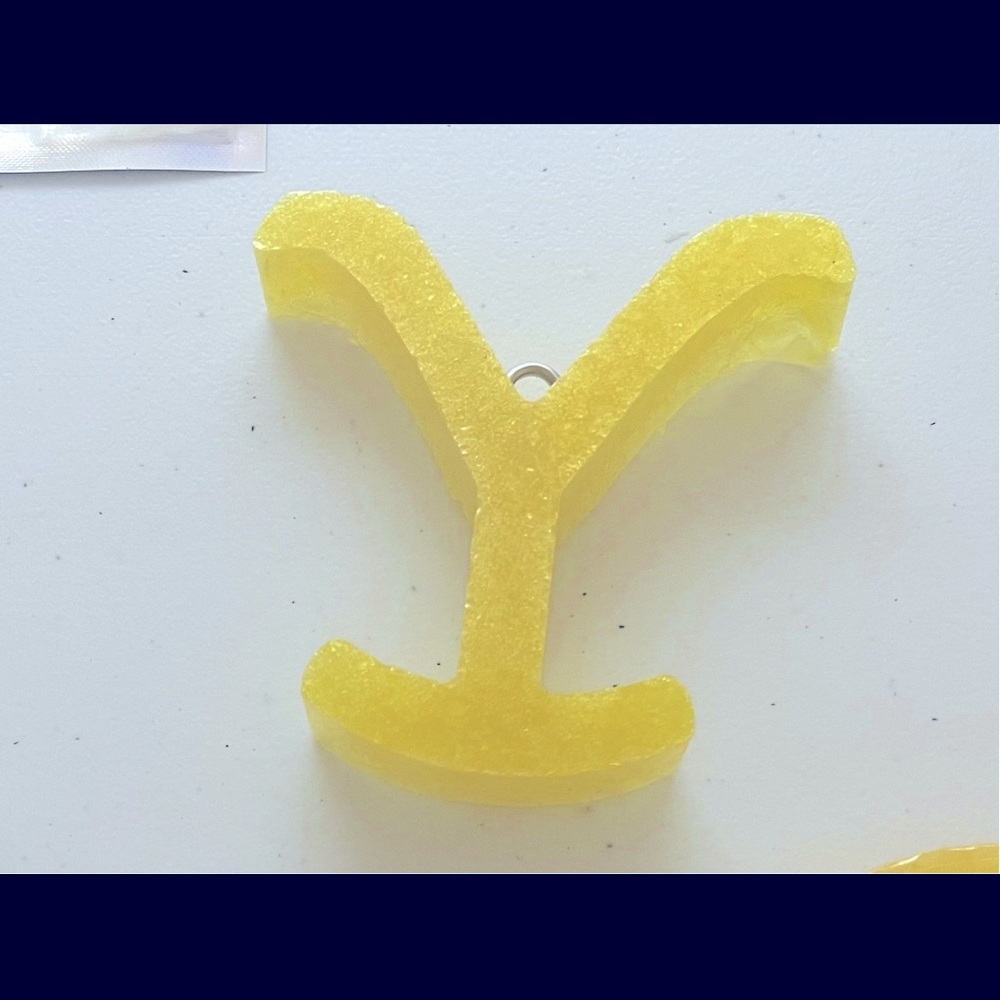 Yellowstone brand car freshie